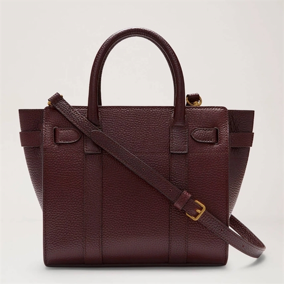 Mulberry Mini Zipped Bayswater Oxblood